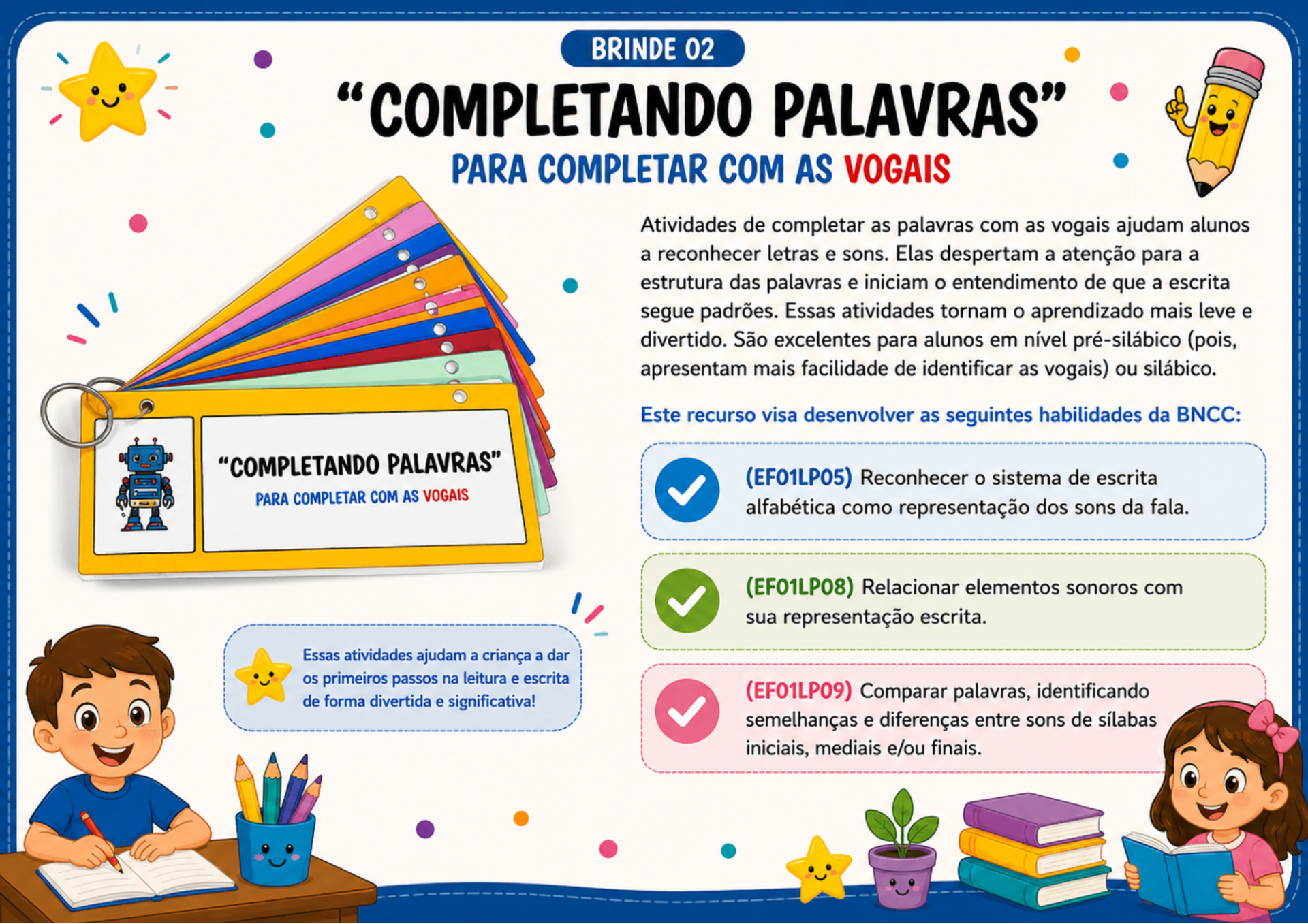 Completando com Vogais